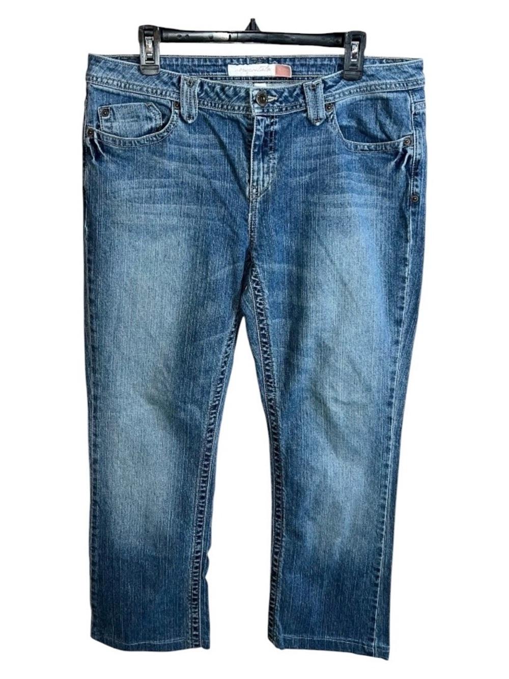 Aeropostale Straight Jeans Women’s 13/14 Regular Blue 35x29